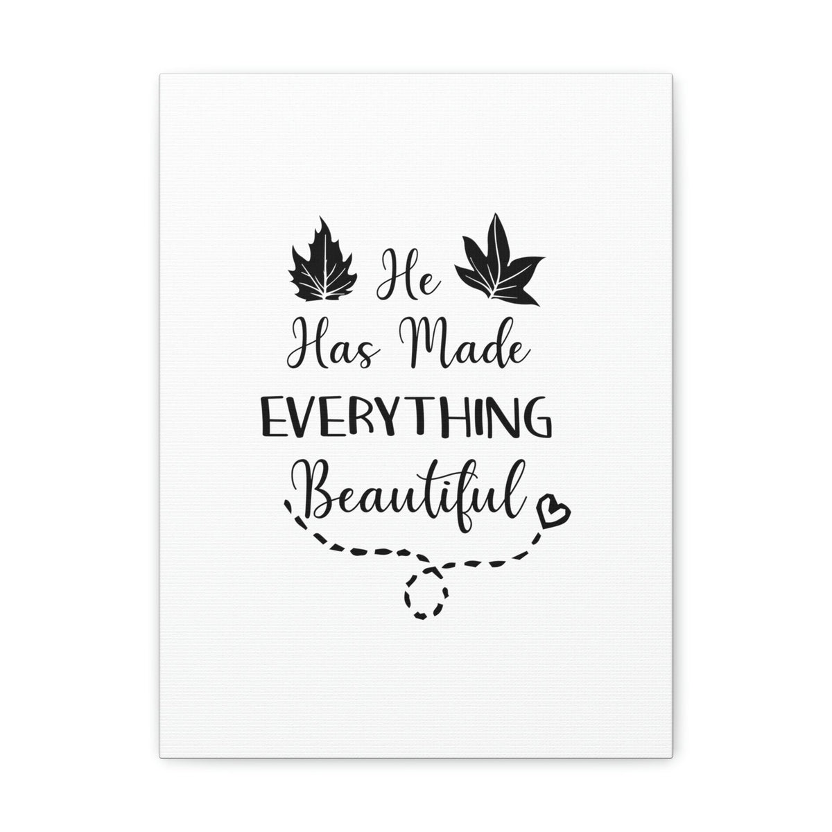 Scripture Walls He Has Made Everything Beautiful Ecclesiastes 3:11 Christian Wall Art Bible Verse Print Ready to Hang Unframed-Express Your Love Gifts