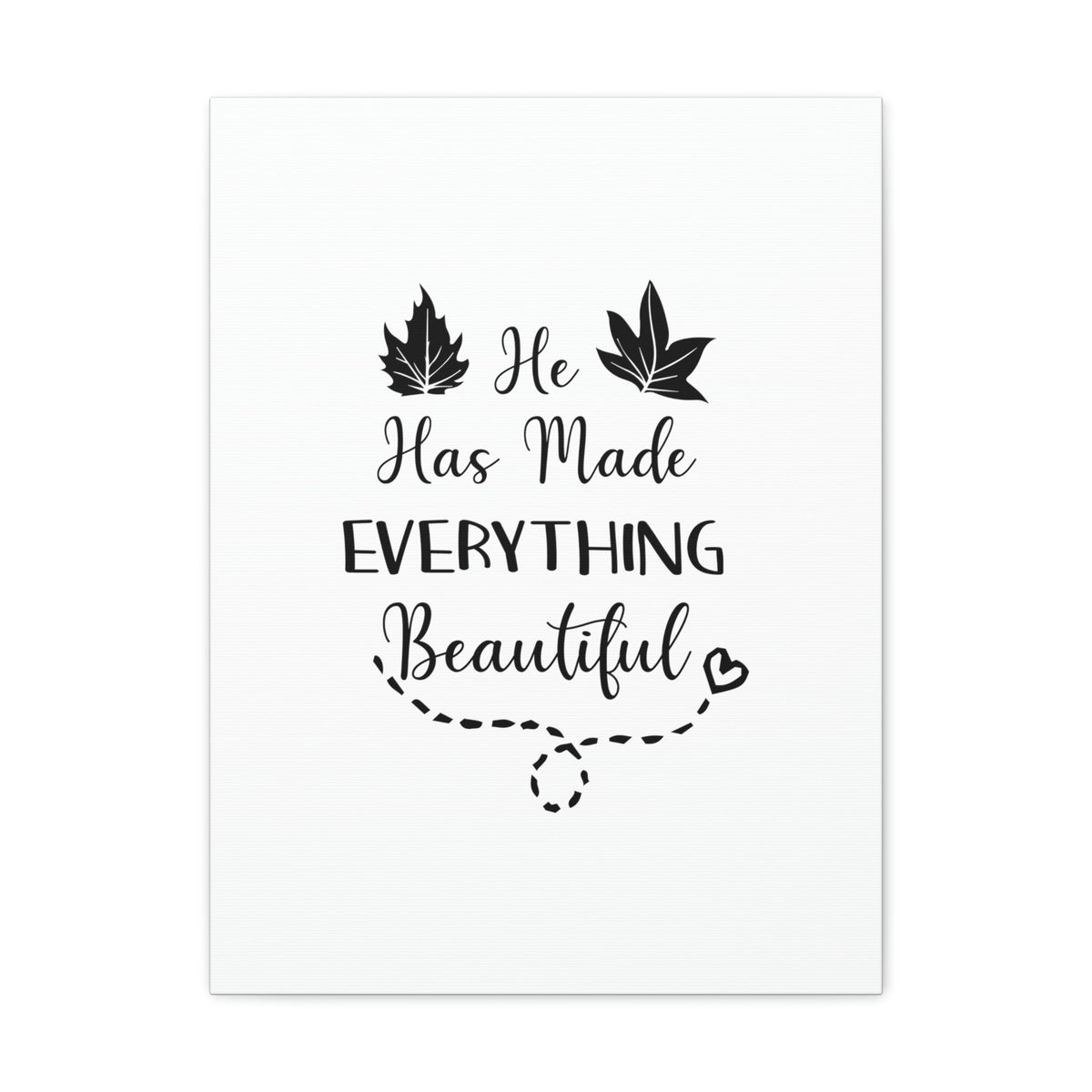 Scripture Walls He Has Made Everything Beautiful Ecclesiastes 3:11 Christian Wall Art Bible Verse Print Ready to Hang Unframed-Express Your Love Gifts