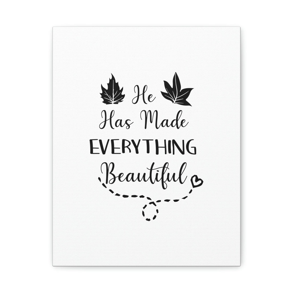 Scripture Walls He Has Made Everything Beautiful Ecclesiastes 3:11 Christian Wall Art Bible Verse Print Ready to Hang Unframed-Express Your Love Gifts