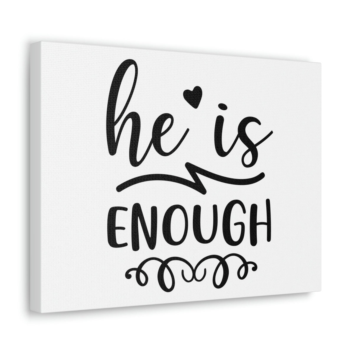 Scripture Walls He Is Enough 2 Peter 1:2 Christian Wall Art Print Ready to Hang Unframed-Express Your Love Gifts