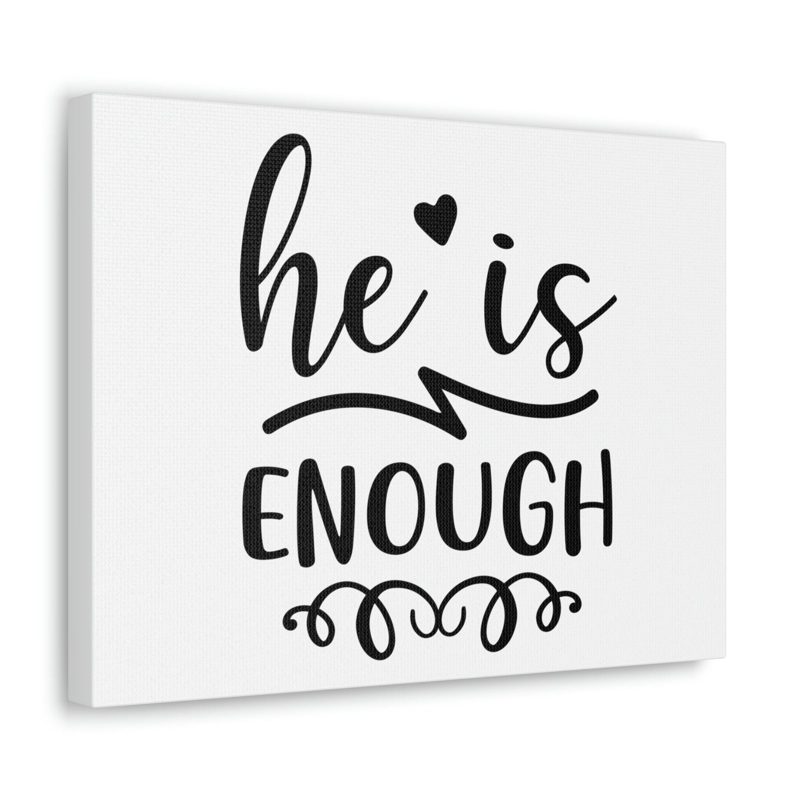 Scripture Walls He Is Enough 2 Peter 1:2 Christian Wall Art Print Ready to Hang Unframed-Express Your Love Gifts