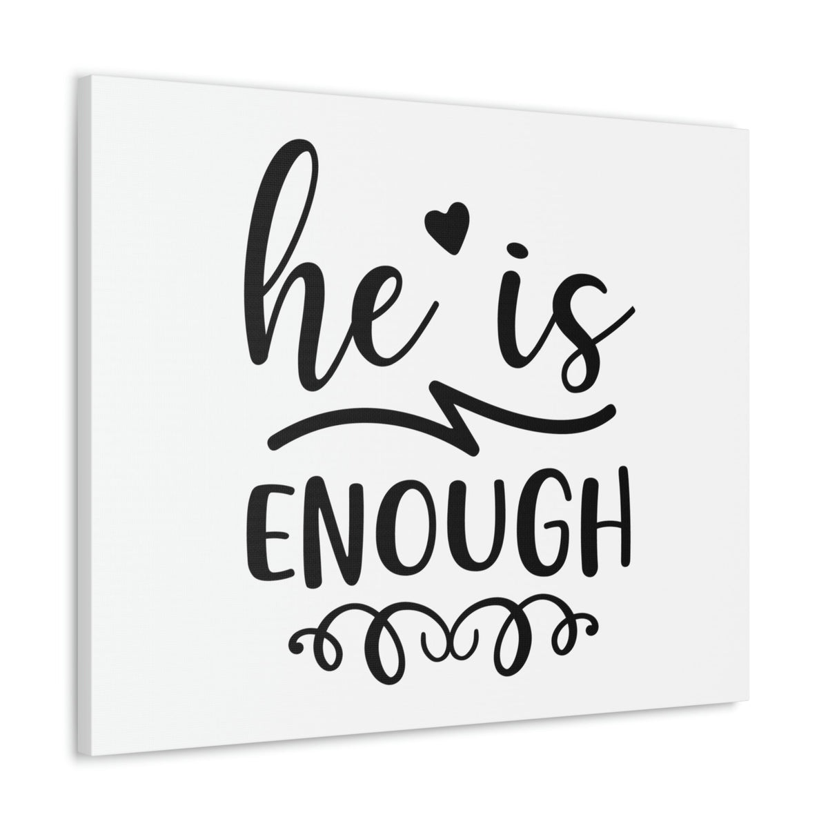 Scripture Walls He Is Enough 2 Peter 1:2 Christian Wall Art Print Ready to Hang Unframed-Express Your Love Gifts