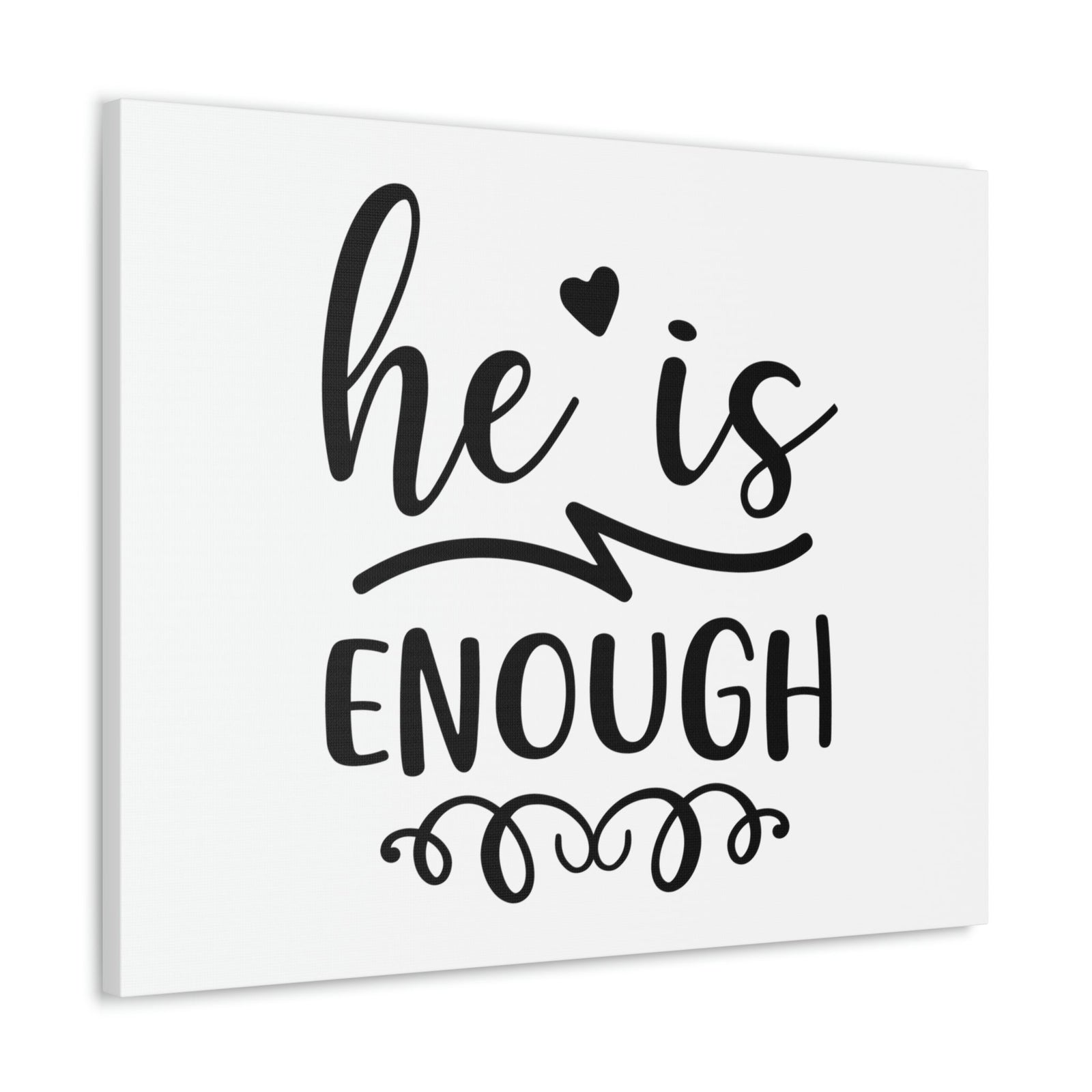 Scripture Walls He Is Enough 2 Peter 1:2 Christian Wall Art Print Ready to Hang Unframed-Express Your Love Gifts