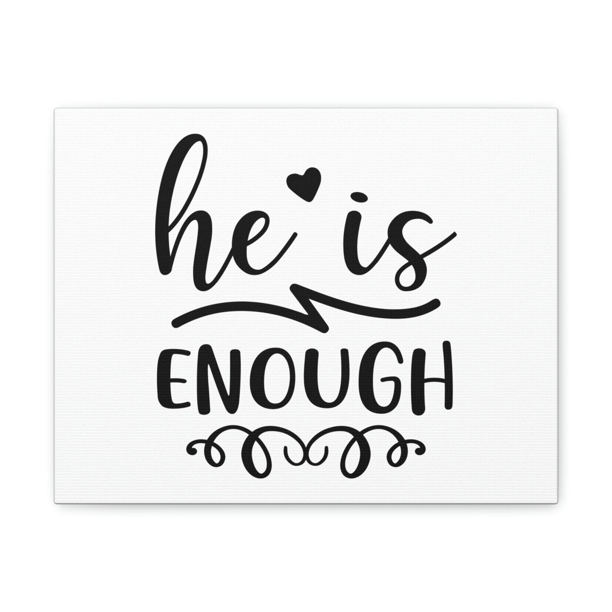 Scripture Walls He Is Enough 2 Peter 1:2 Christian Wall Art Print Ready to Hang Unframed-Express Your Love Gifts