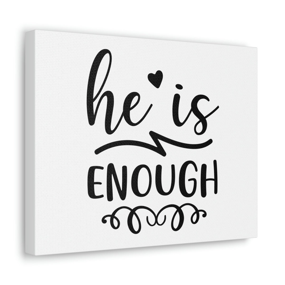 Scripture Walls He Is Enough 2 Peter 1:2 Christian Wall Art Print Ready to Hang Unframed-Express Your Love Gifts