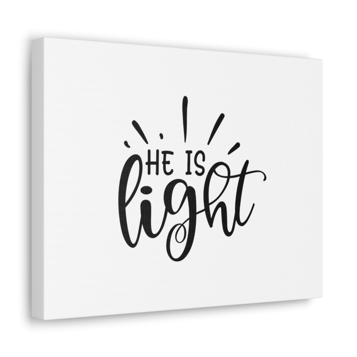 Scripture Walls He Is Light 1 John 1:5-9 Christian Wall Art Bible Verse Print Ready to Hang Unframed-Express Your Love Gifts