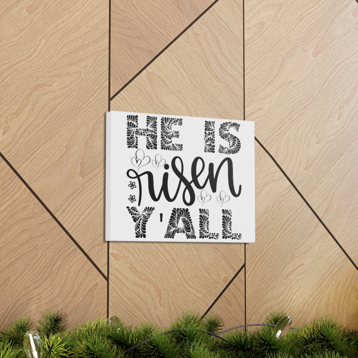 Scripture Walls He Is Risen 1 Corinthians 6:14 Christian Wall Art Print Ready to Hang Unframed-Express Your Love Gifts