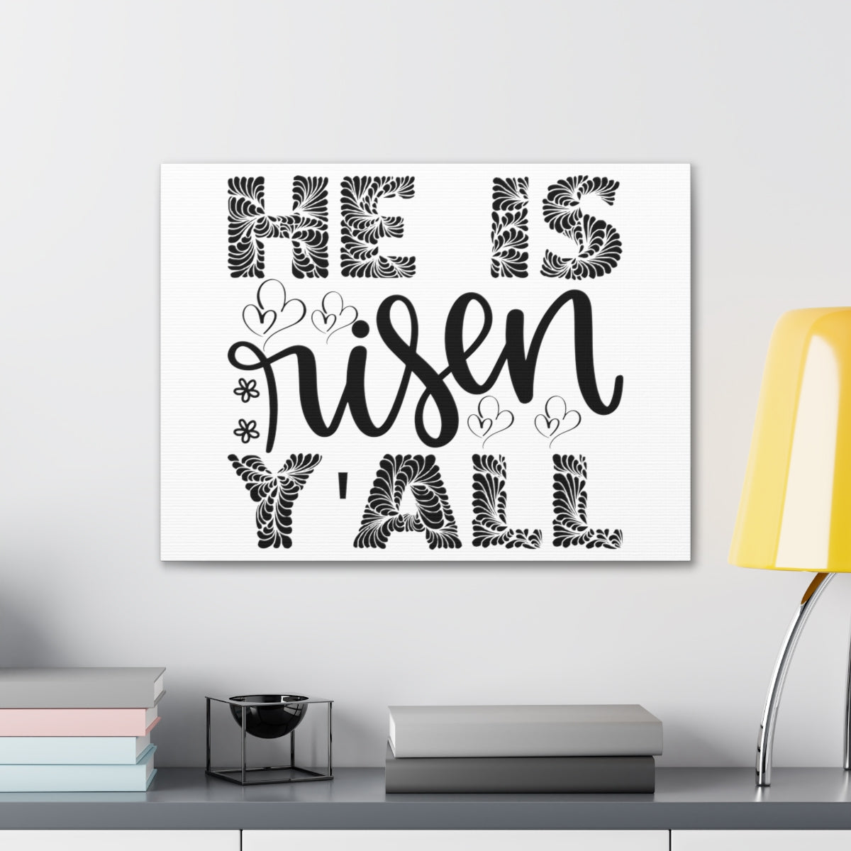 Scripture Walls He Is Risen 1 Corinthians 6:14 Christian Wall Art Print Ready to Hang Unframed-Express Your Love Gifts