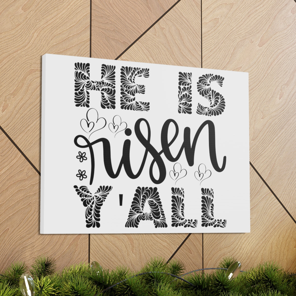 Scripture Walls He Is Risen 1 Corinthians 6:14 Christian Wall Art Print Ready to Hang Unframed-Express Your Love Gifts