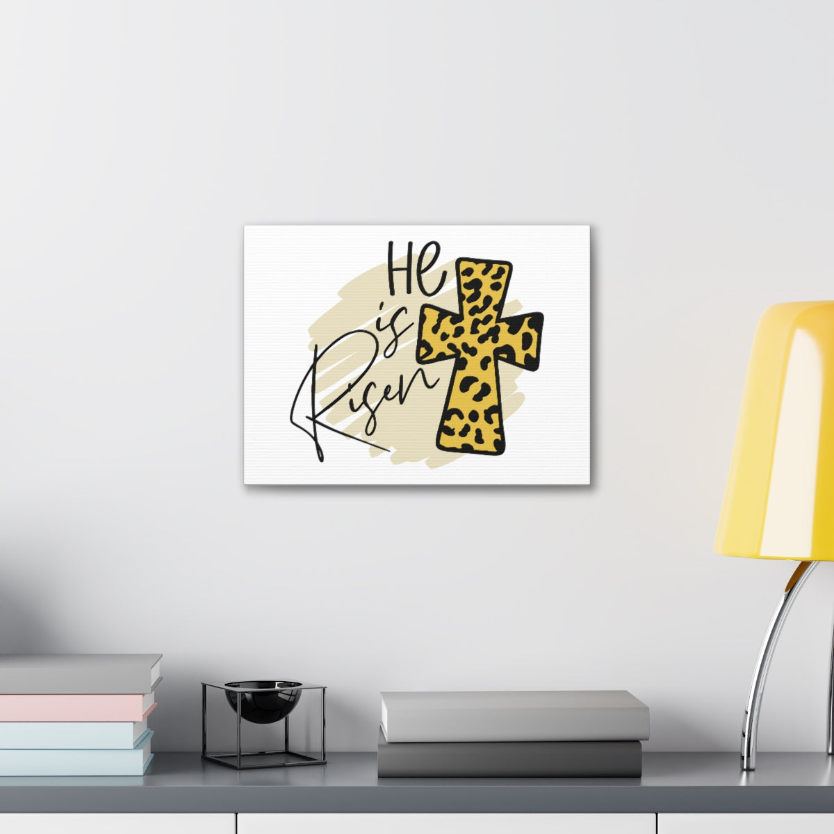 Scripture Walls He Is Risen 1 Thessalonians 4:14 Christian Wall Art Print Ready to Hang Unframed-Express Your Love Gifts