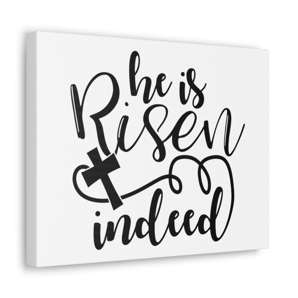 Scripture Walls He Is Risen Indeed Matthew 28:6 Christian Wall Art Print Ready to Hang Unframed-Express Your Love Gifts