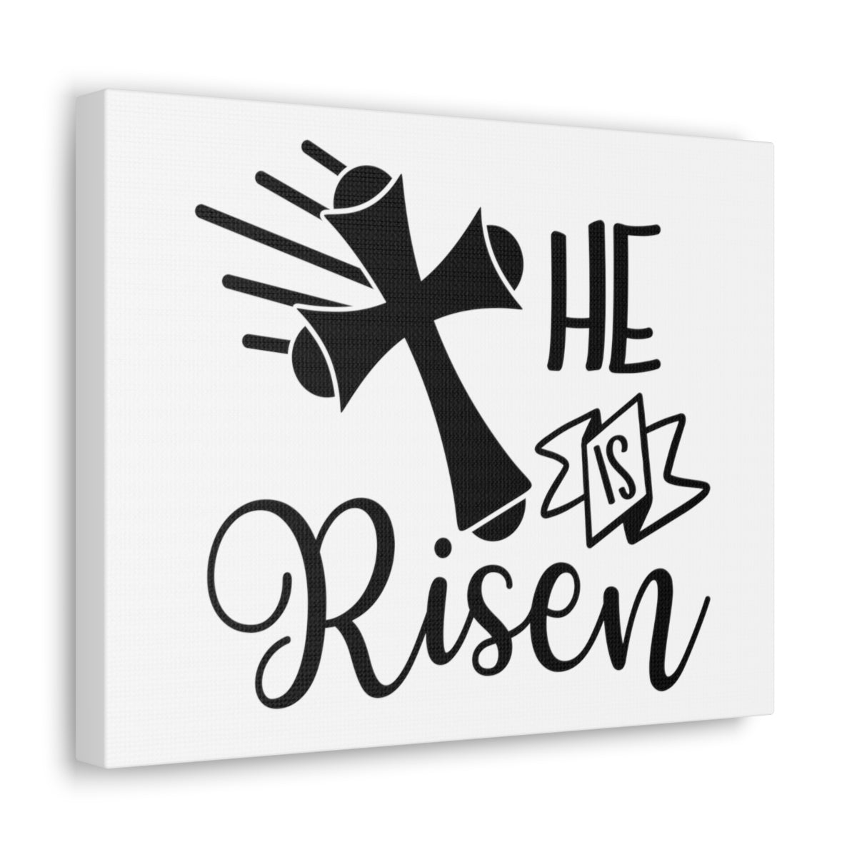 Scripture Walls He Is Risen Job 19:25 Christian Wall Art Print Ready to Hang Unframed-Express Your Love Gifts