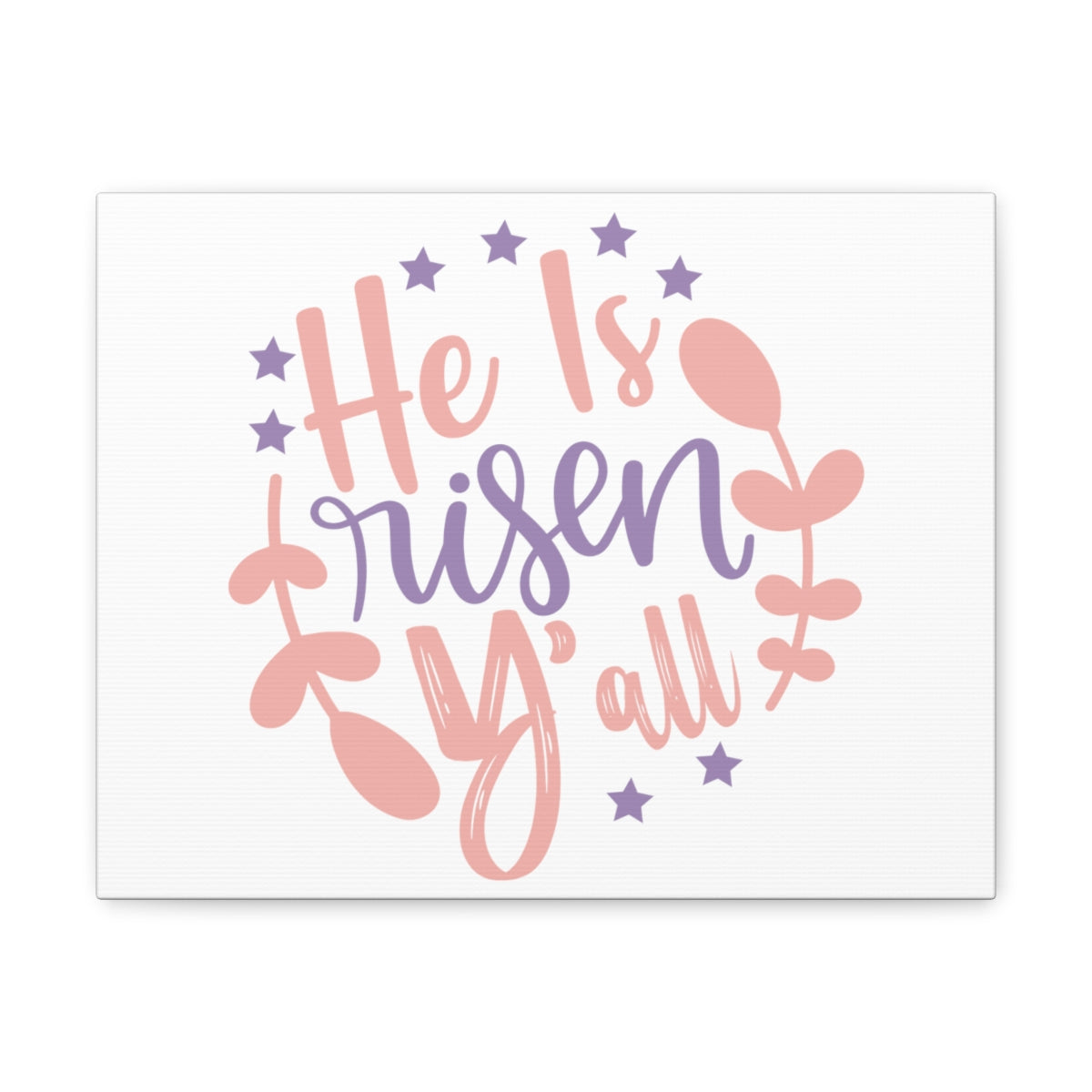 Scripture Walls He Is Risen Matthew 28:5-6 Christian Wall Art Print Ready to Hang Unframed-Express Your Love Gifts