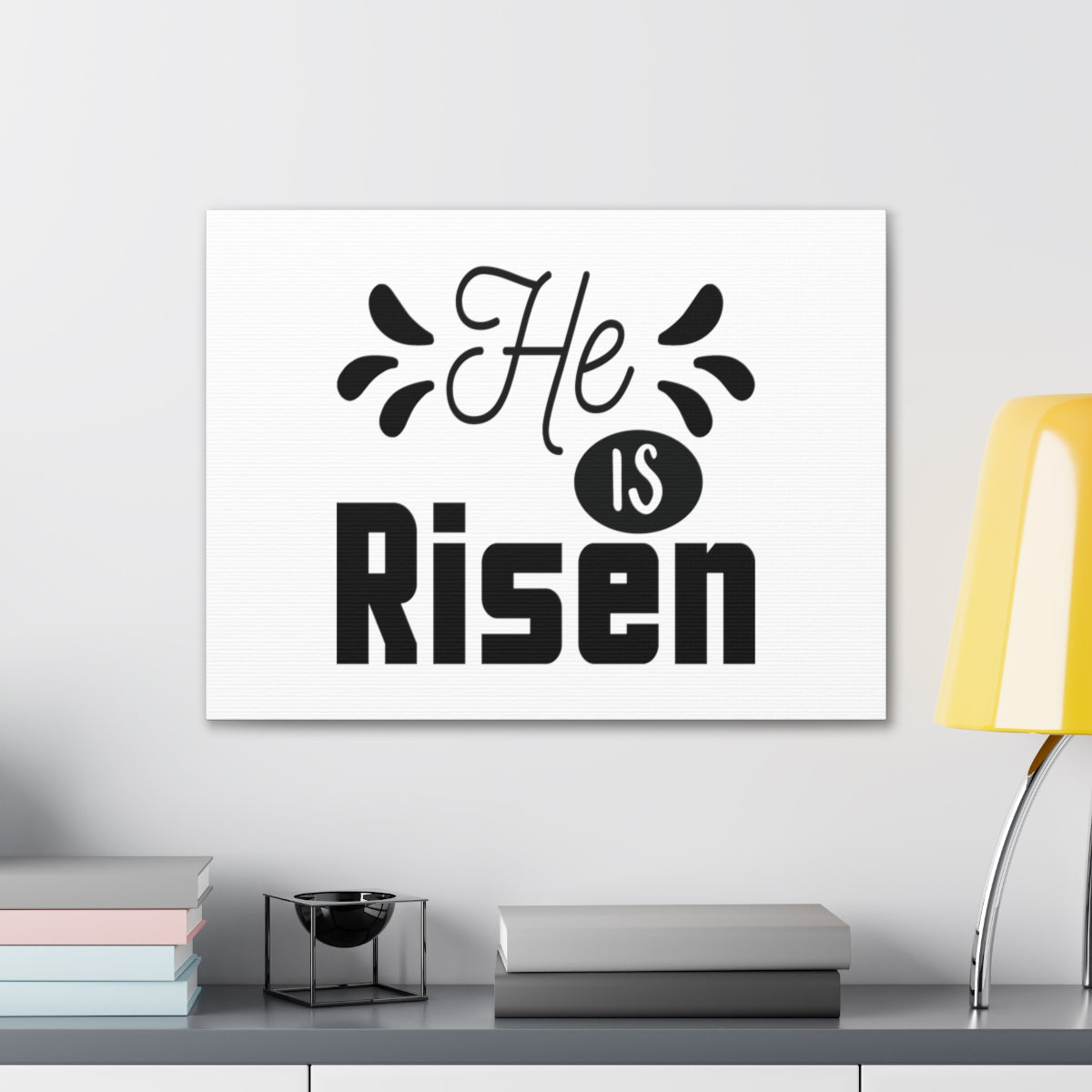 Scripture Walls He Is Risen Matthew 28:6 Christian Wall Art Bible Verse Print Ready to Hang Unframed-Express Your Love Gifts