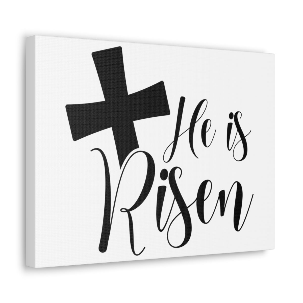 Scripture Walls He Is Risen Romans 6:9 Christian Wall Art Print Ready to Hang Unframed-Express Your Love Gifts
