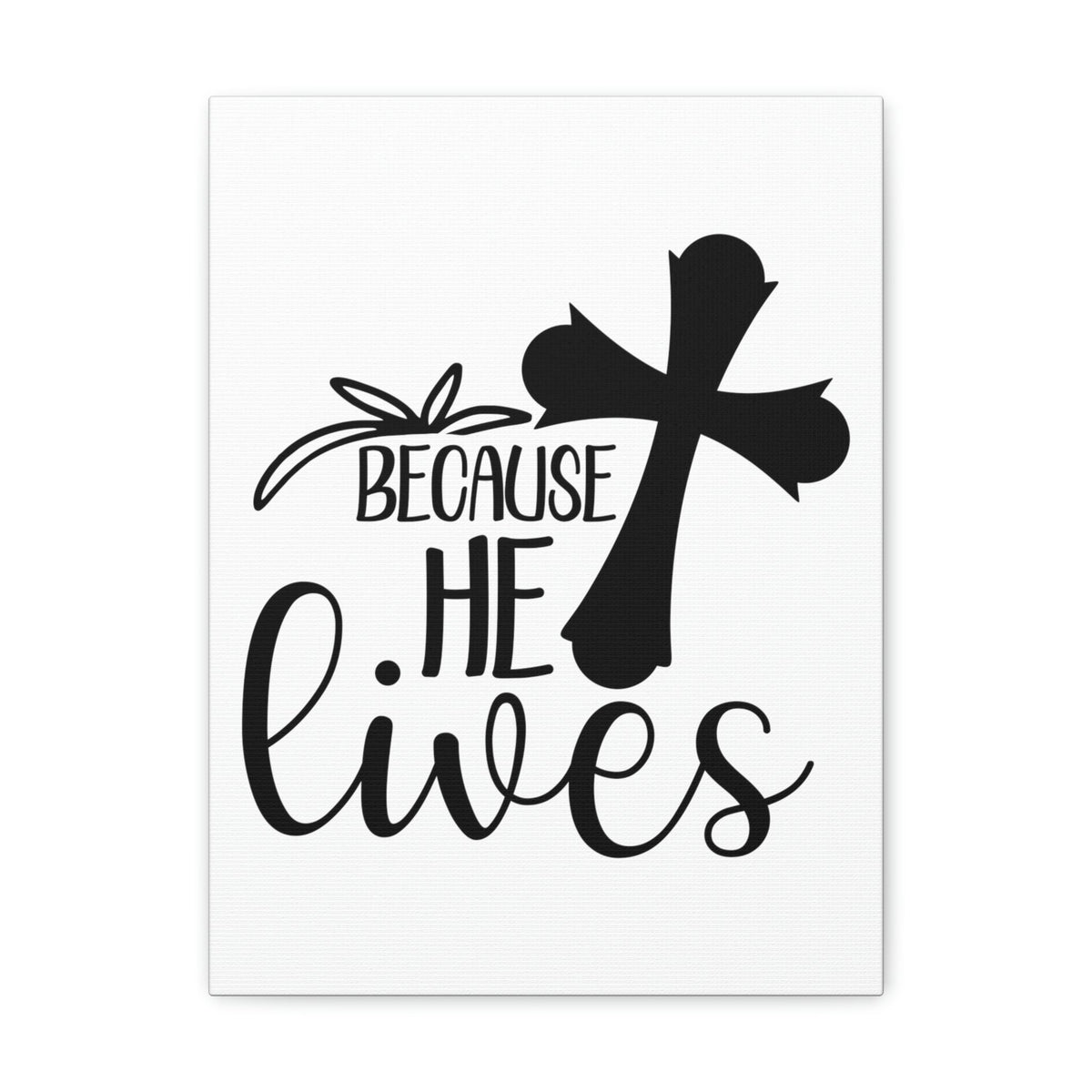 Scripture Walls He Lives John 14:19 Christian Wall Art Print Ready to Hang Unframed-Express Your Love Gifts