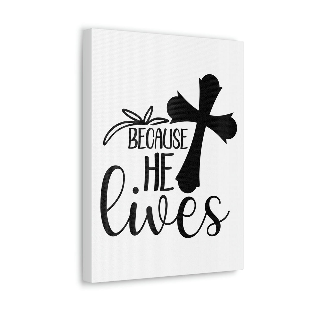 Scripture Walls He Lives John 14:19 Christian Wall Art Print Ready to Hang Unframed-Express Your Love Gifts