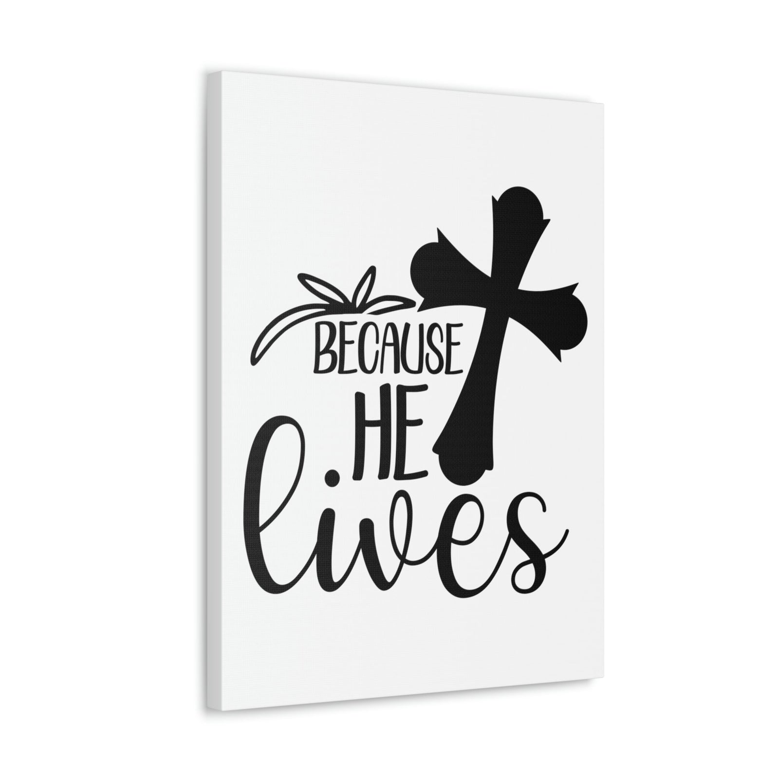 Scripture Walls He Lives John 14:19 Christian Wall Art Print Ready to Hang Unframed-Express Your Love Gifts