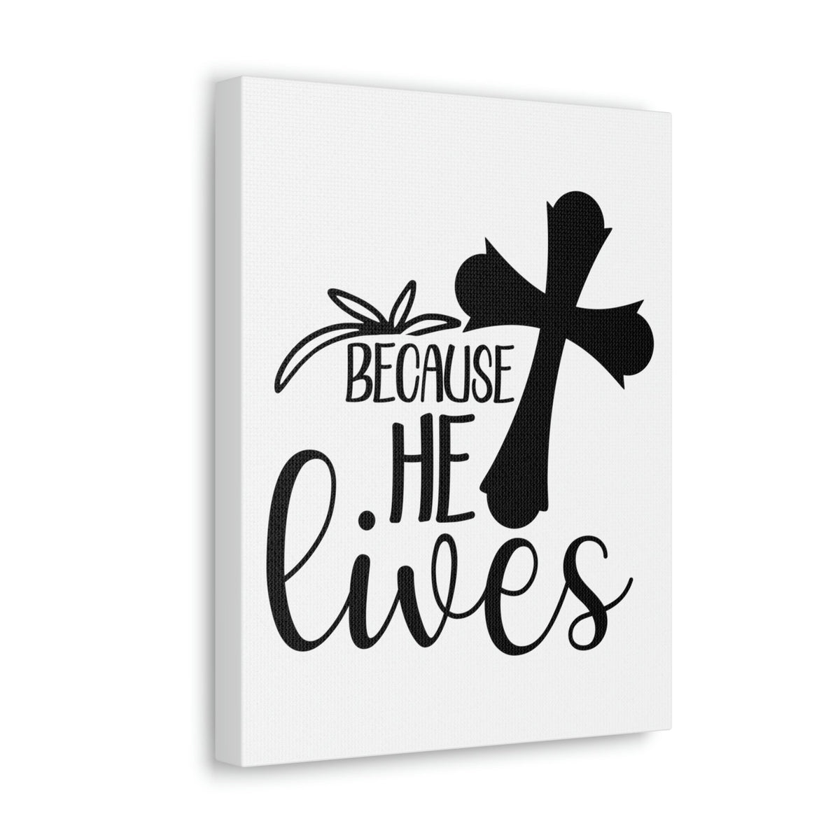 Scripture Walls He Lives John 14:19 Christian Wall Art Print Ready to Hang Unframed-Express Your Love Gifts