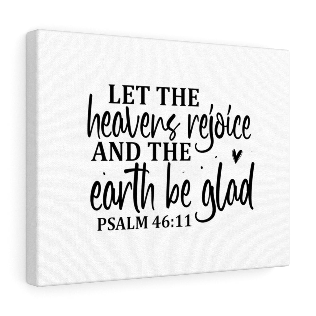 Scripture Walls Healers Rejoice Psalm 46:11 Bible Verse Canvas Christian Wall Art Ready to Hang Unframed-Express Your Love Gifts