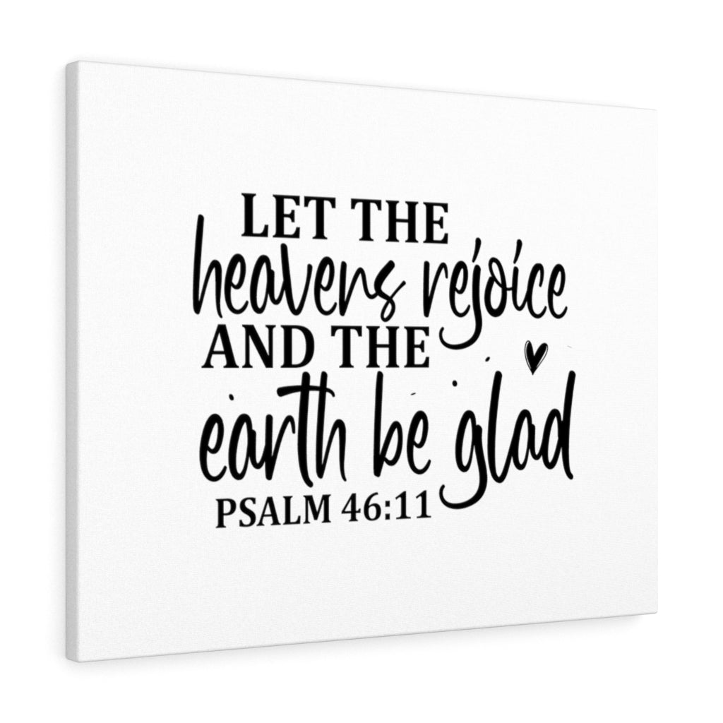 Scripture Walls Healers Rejoice Psalm 46:11 Bible Verse Canvas Christian Wall Art Ready to Hang Unframed-Express Your Love Gifts