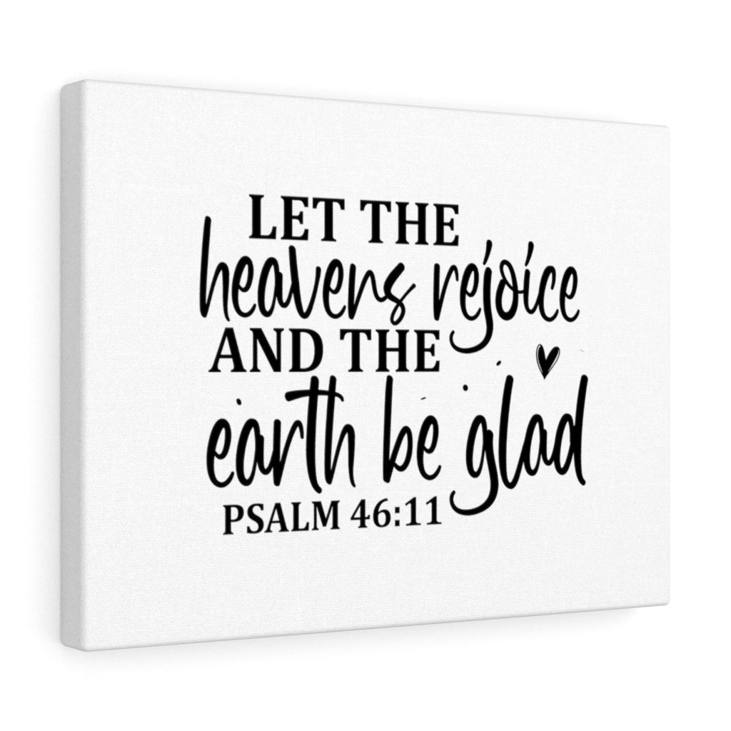 Scripture Walls Healers Rejoice Psalm 46:11 Bible Verse Canvas Christian Wall Art Ready to Hang Unframed-Express Your Love Gifts