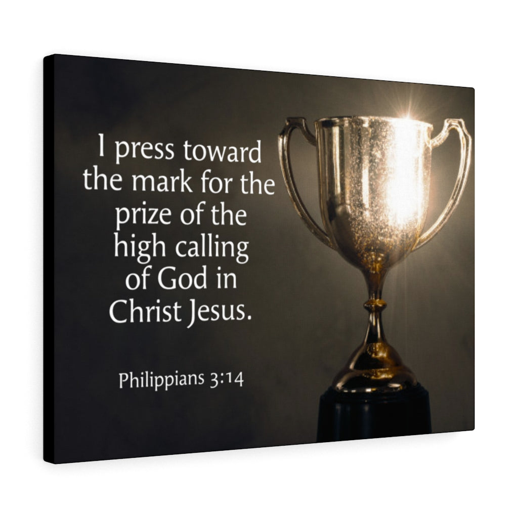 Scripture Walls High Calling Philippians 3:14 Wall Art Christian Home Decor Unframed-Express Your Love Gifts