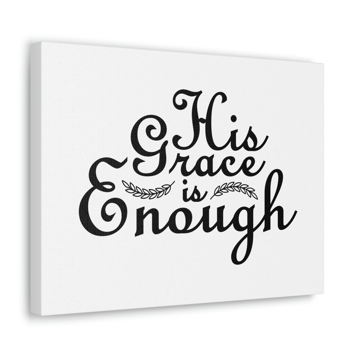 Scripture Walls His Grace Is Enough 2 Corinthians 12:9 Christian Wall Art Bible Verse Print Ready to Hang Unframed-Express Your Love Gifts