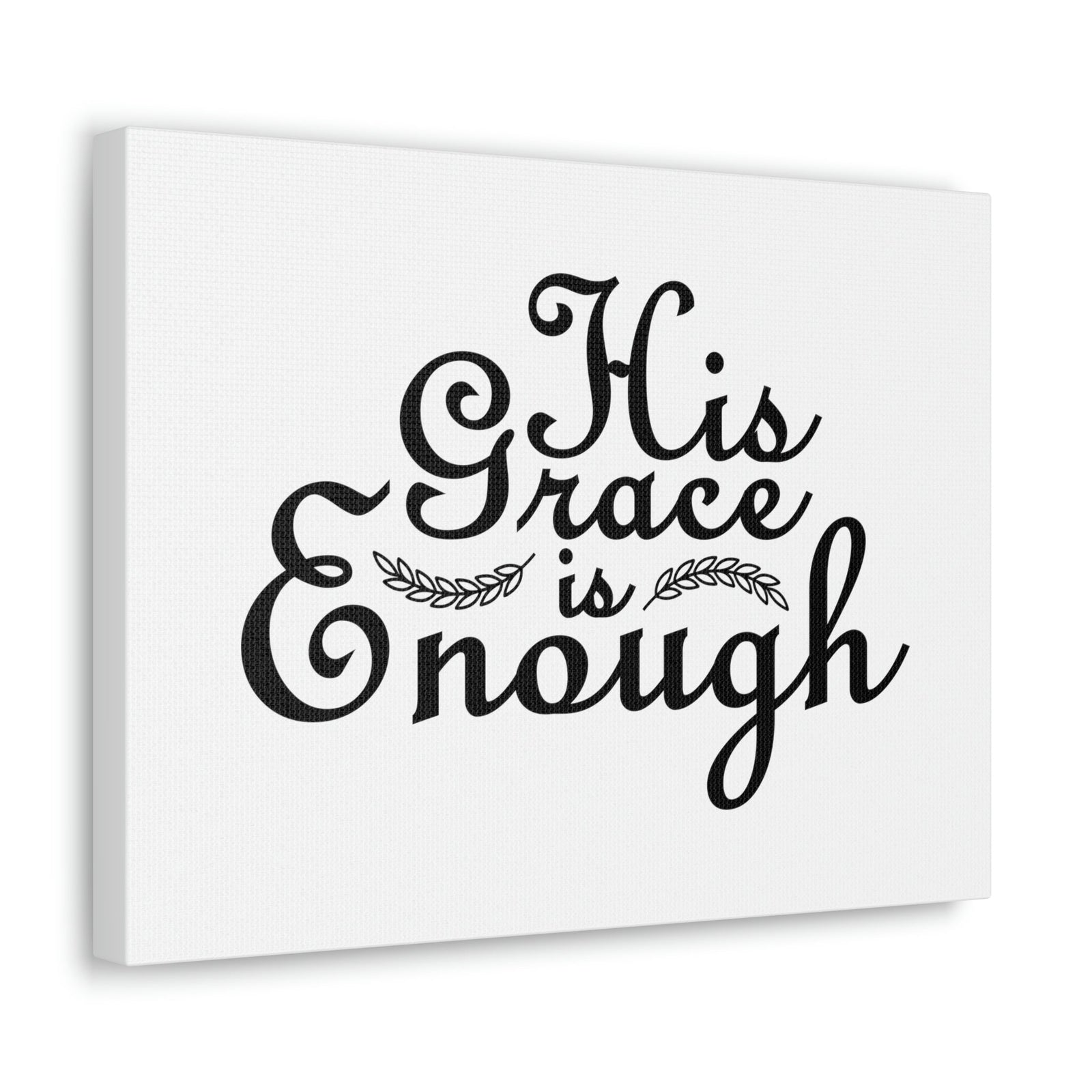 Scripture Walls His Grace Is Enough 2 Corinthians 12:9 Christian Wall Art Bible Verse Print Ready to Hang Unframed-Express Your Love Gifts