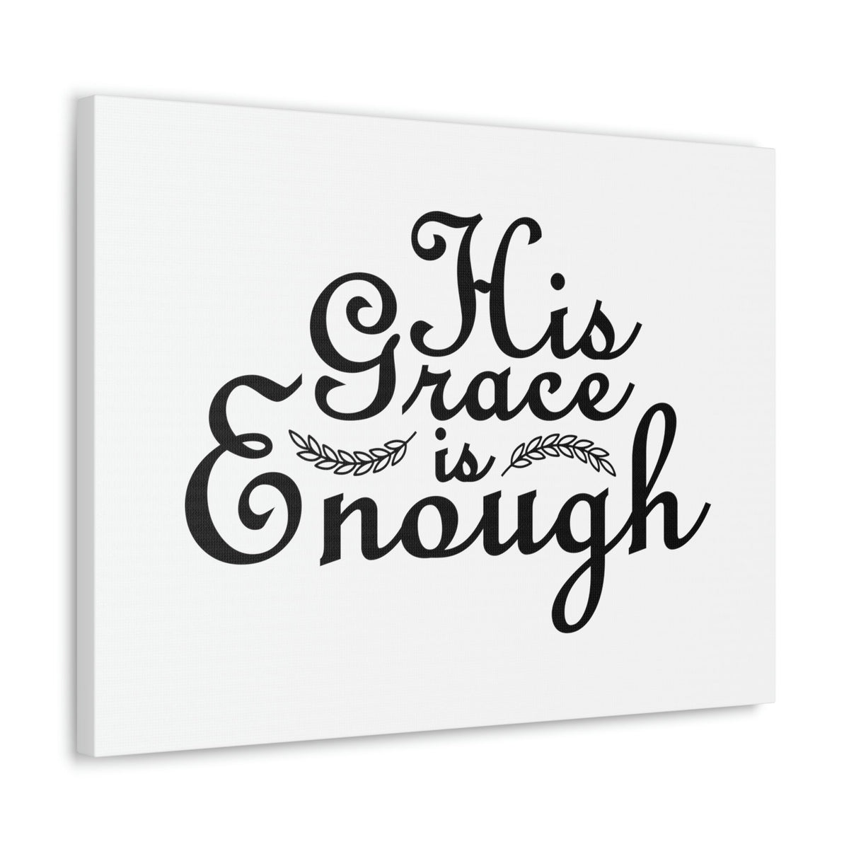Scripture Walls His Grace Is Enough 2 Corinthians 12:9 Christian Wall Art Bible Verse Print Ready to Hang Unframed-Express Your Love Gifts