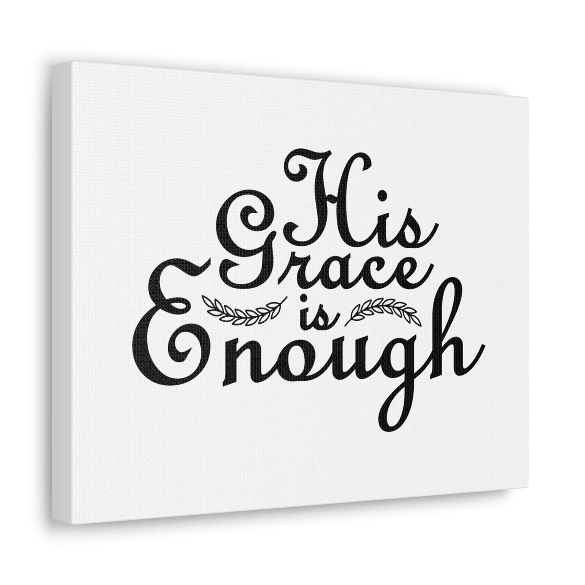 Scripture Walls His Grace Is Enough 2 Corinthians 12:9 Christian Wall Art Bible Verse Print Ready to Hang Unframed-Express Your Love Gifts