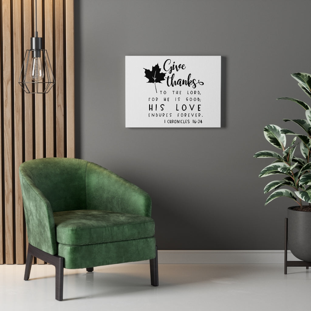 Scripture Walls His Love 1 Chronicles 16:24 Bible Verse Canvas Christian Wall Art Ready to Hang Unframed-Express Your Love Gifts