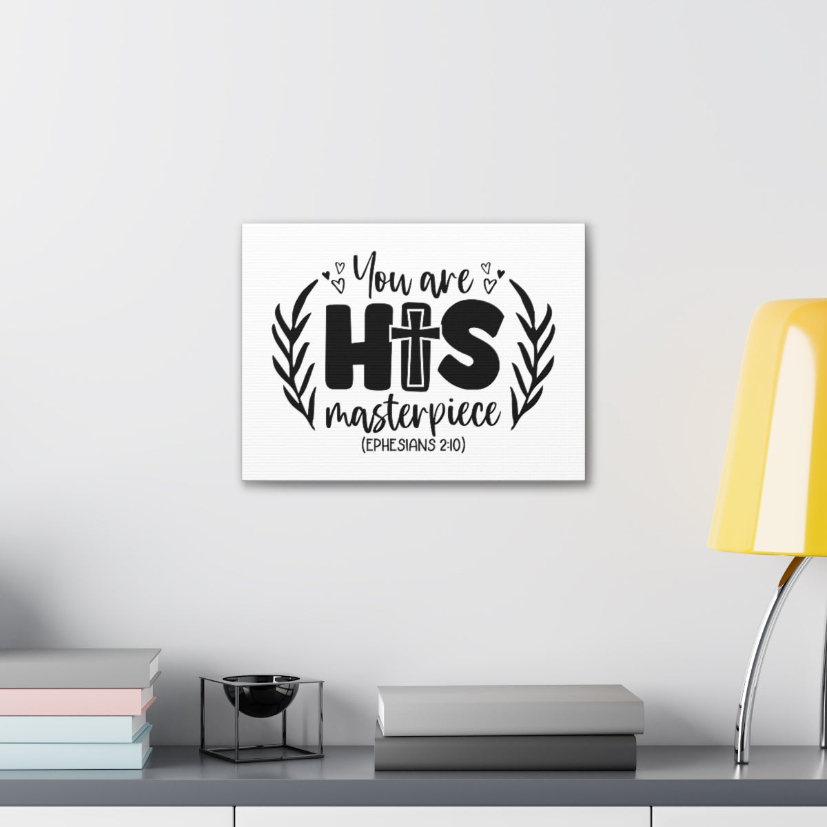 Scripture Walls His Masterpiece Ephesians 2:10 Branches Bible Verse Canvas Christian Wall Art Ready to Hang Unframed-Express Your Love Gifts
