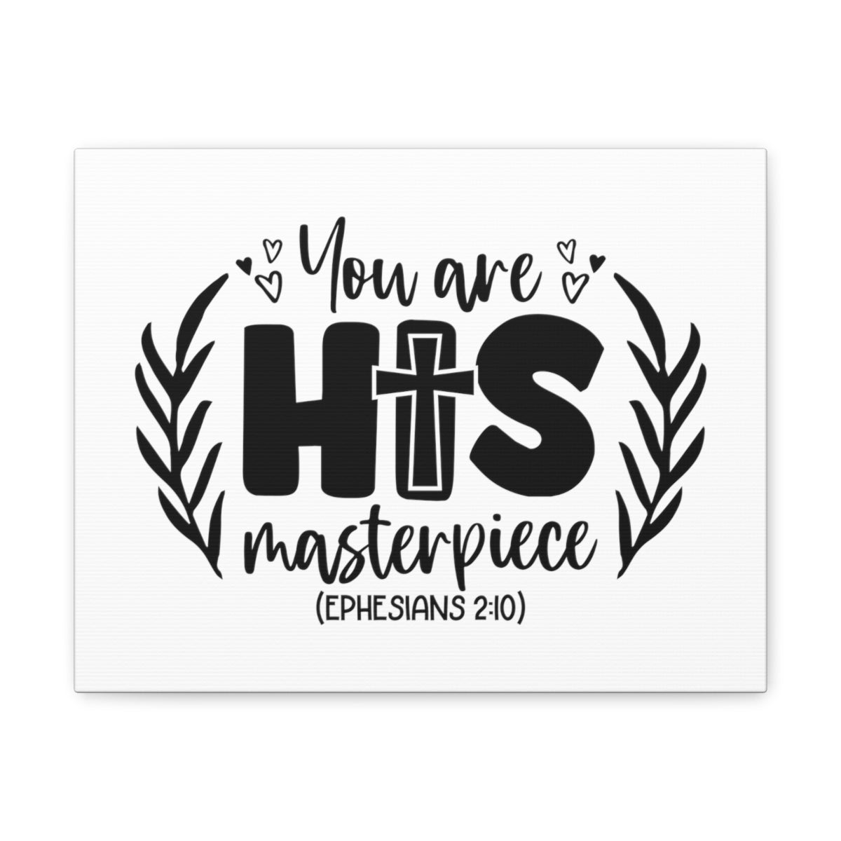Scripture Walls His Masterpiece Ephesians 2:10 Branches Bible Verse Canvas Christian Wall Art Ready to Hang Unframed-Express Your Love Gifts