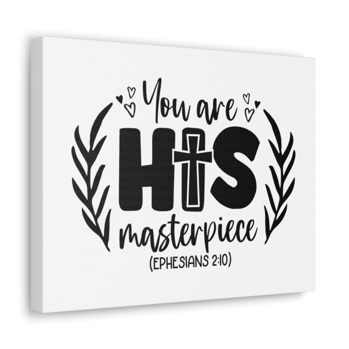 Scripture Walls His Masterpiece Ephesians 2:10 Branches Bible Verse Canvas Christian Wall Art Ready to Hang Unframed-Express Your Love Gifts