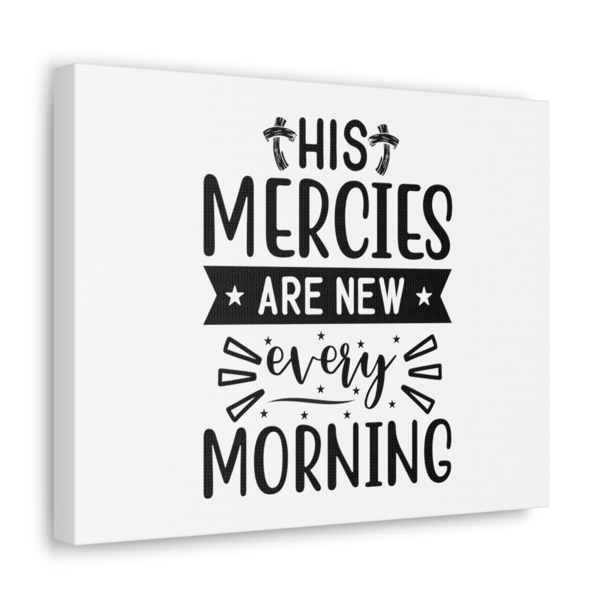 Scripture Walls His Mercies Lamentations 3:22-23 Christian Wall Art Bible Verse Print Ready to Hang Unframed-Express Your Love Gifts