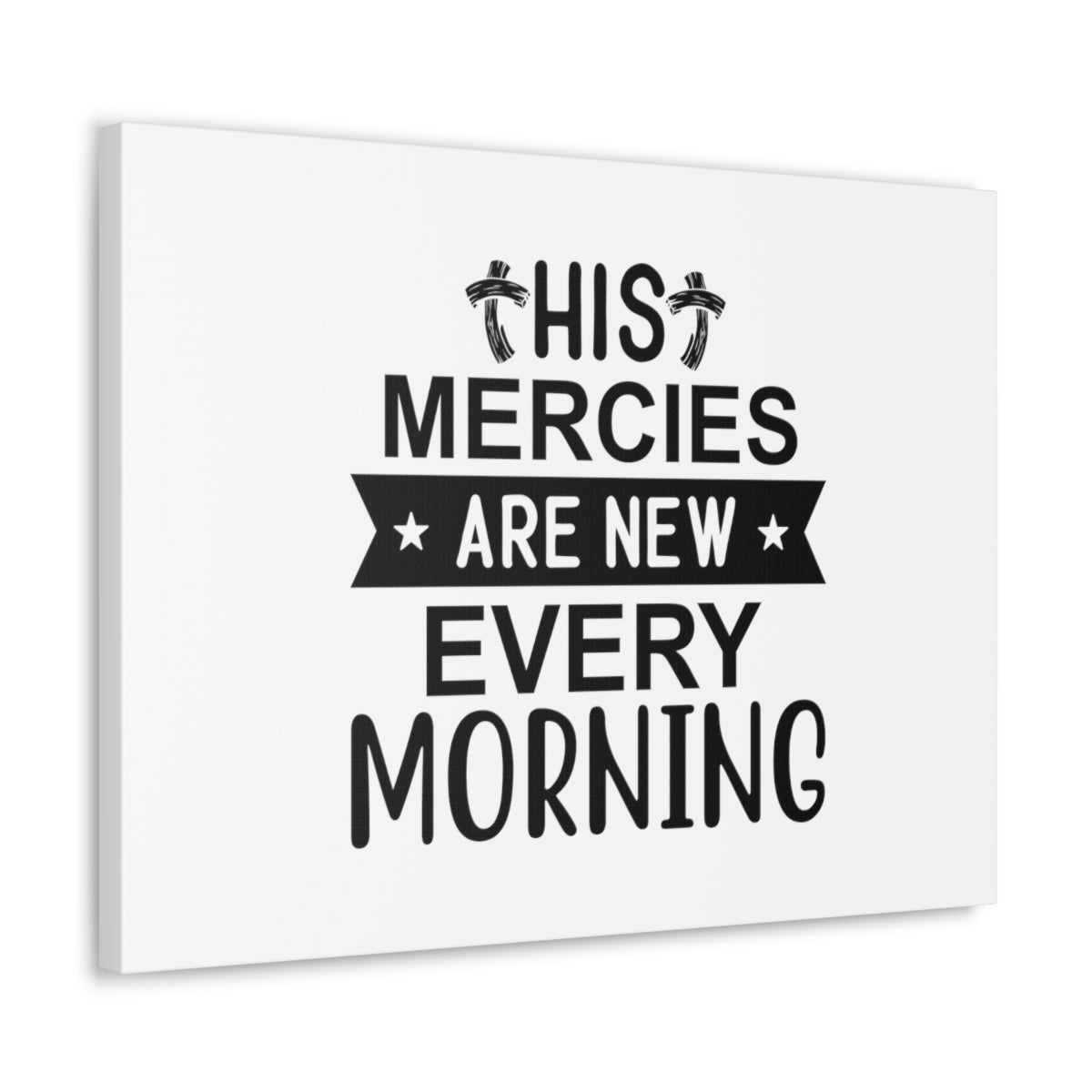 Scripture Walls His Mercies Psalm 118:24 Christian Wall Art Bible Verse Print Ready to Hang Unframed-Express Your Love Gifts