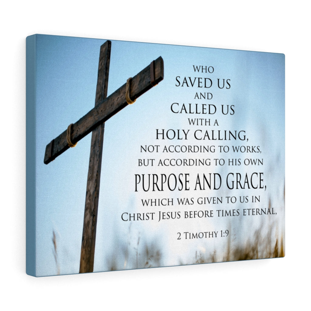 Scripture Walls Holy Calling 2 Timothy 1:9 Wall Art Christian Home Decor Unframed-Express Your Love Gifts