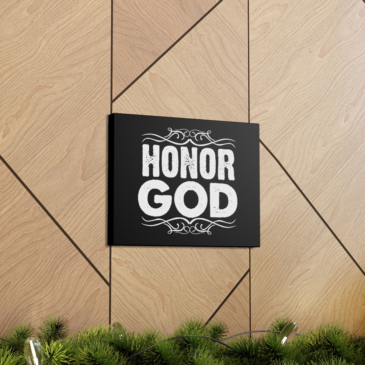 Scripture Walls Honor God 1 Corinthians 10:31 Christian Wall Art Print Ready to Hang Unframed-Express Your Love Gifts