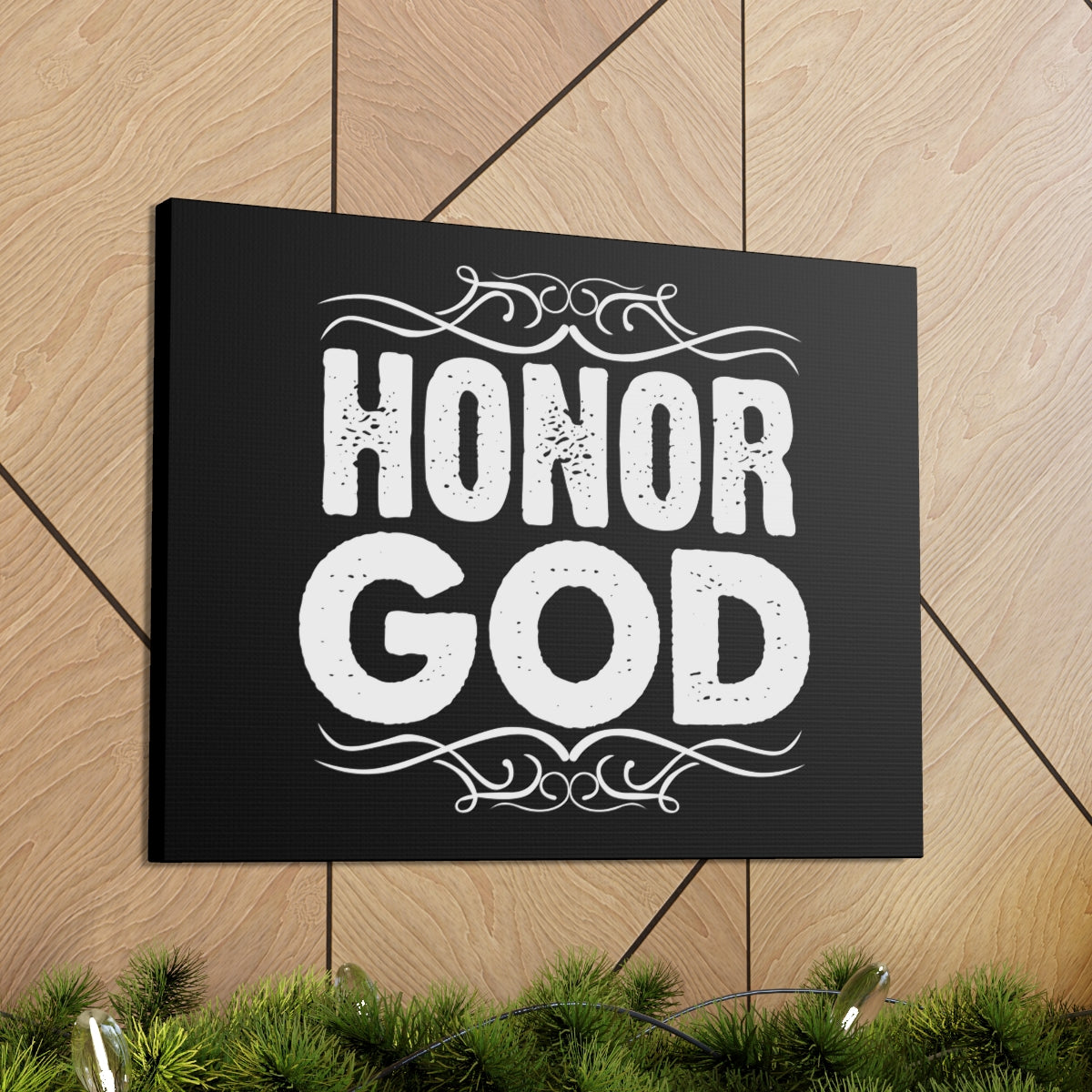 Scripture Walls Honor God 1 Corinthians 10:31 Christian Wall Art Print Ready to Hang Unframed-Express Your Love Gifts
