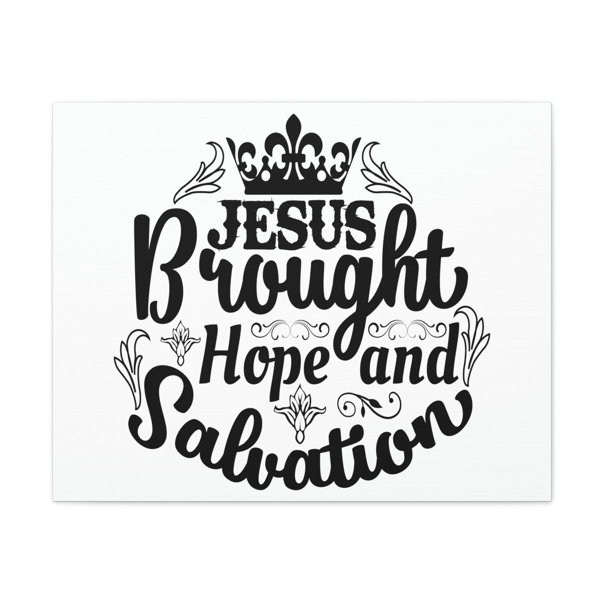Scripture Walls Hope And Salvation John 3:16 Christian Wall Art Print Ready to Hang Unframed-Express Your Love Gifts