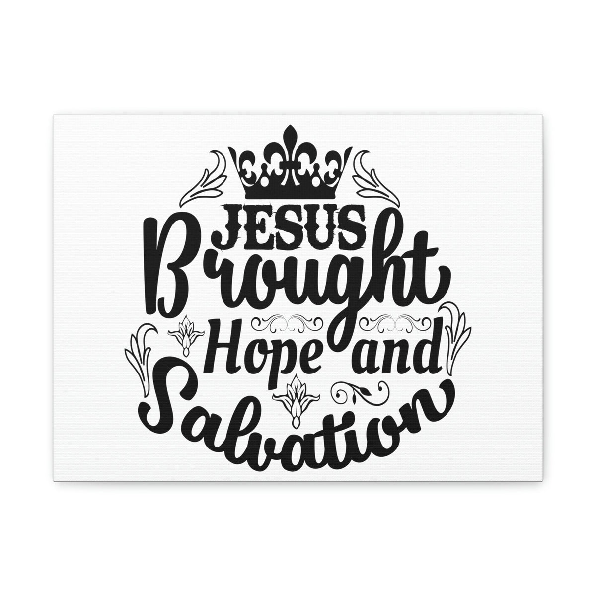 Scripture Walls Hope And Salvation John 3:16 Christian Wall Art Print Ready to Hang Unframed-Express Your Love Gifts