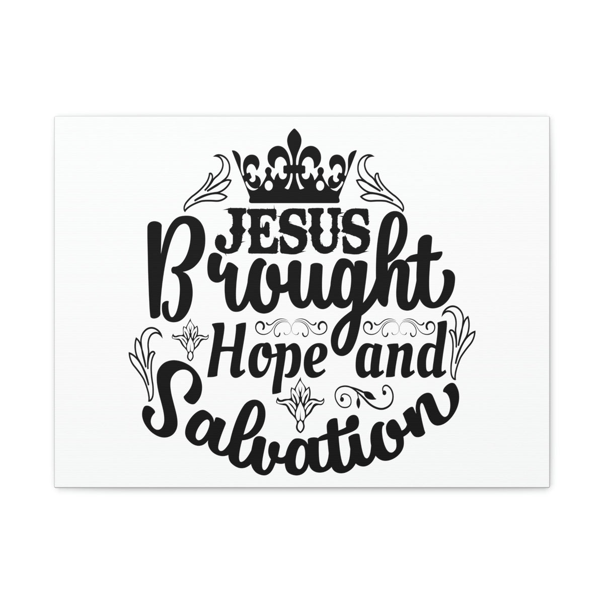 Scripture Walls Hope And Salvation John 3:16 Christian Wall Art Print Ready to Hang Unframed-Express Your Love Gifts