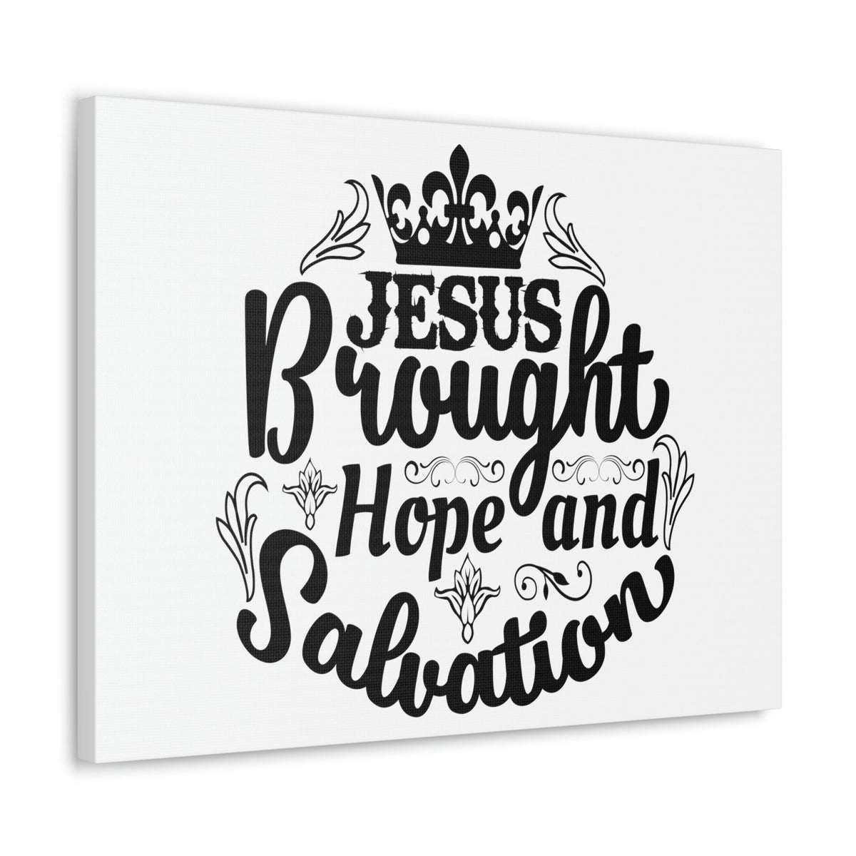 Scripture Walls Hope And Salvation John 3:16 Christian Wall Art Print Ready to Hang Unframed-Express Your Love Gifts