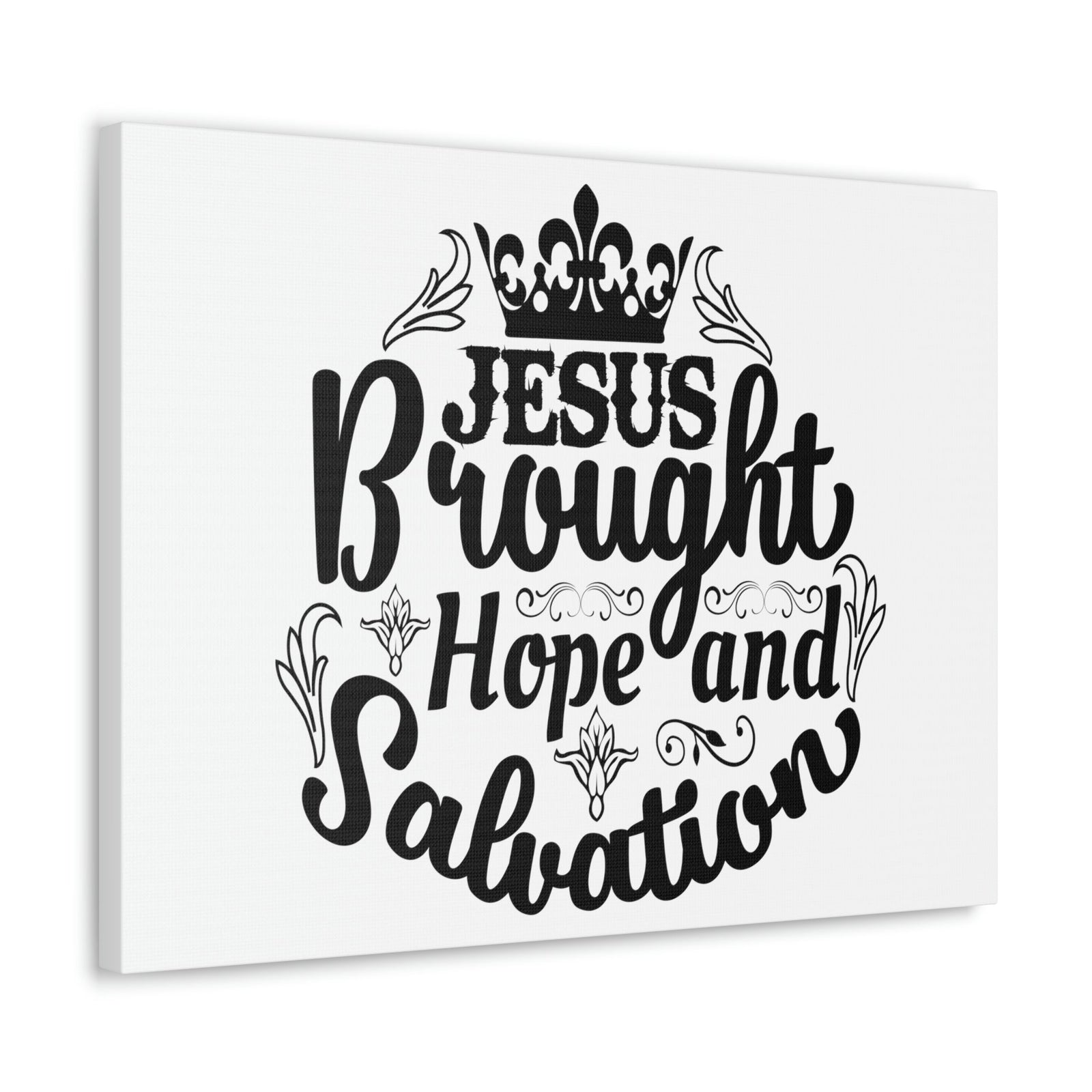 Scripture Walls Hope And Salvation John 3:16 Christian Wall Art Print Ready to Hang Unframed-Express Your Love Gifts