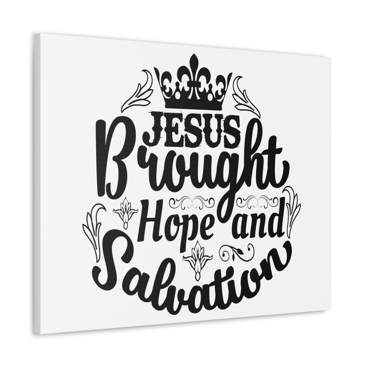 Scripture Walls Hope And Salvation John 3:16 Christian Wall Art Print Ready to Hang Unframed-Express Your Love Gifts
