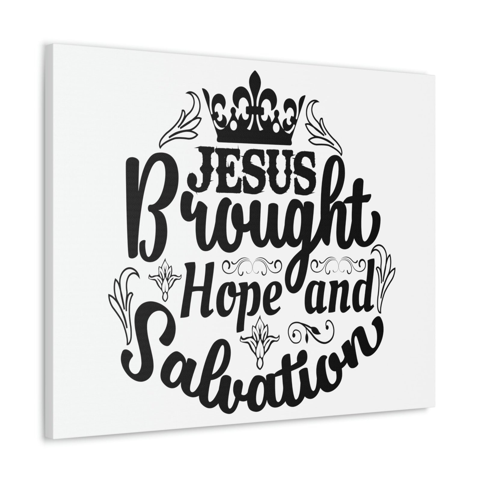 Scripture Walls Hope And Salvation John 3:16 Christian Wall Art Print Ready to Hang Unframed-Express Your Love Gifts