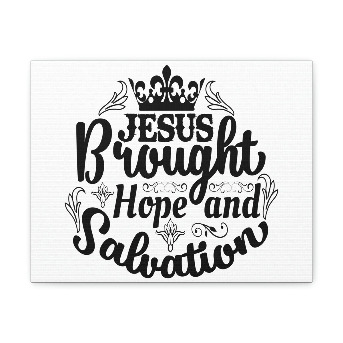 Scripture Walls Hope And Salvation John 3:16 Christian Wall Art Print Ready to Hang Unframed-Express Your Love Gifts