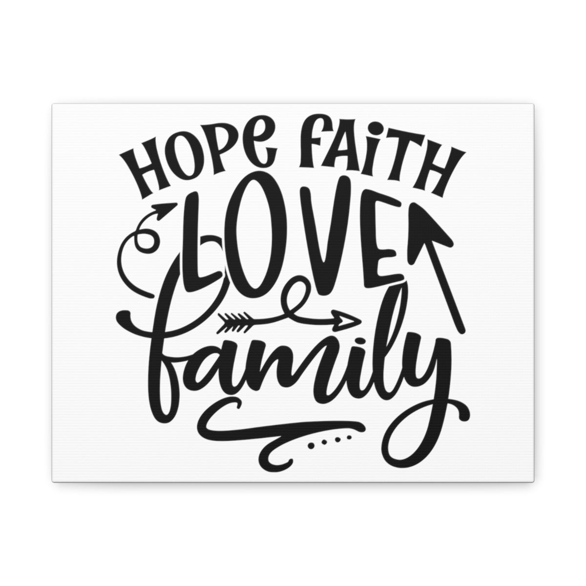 Scripture Walls Hope Faith Love 1 Corinthians 13:13 Christian Wall Art Print Ready to Hang Unframed-Express Your Love Gifts