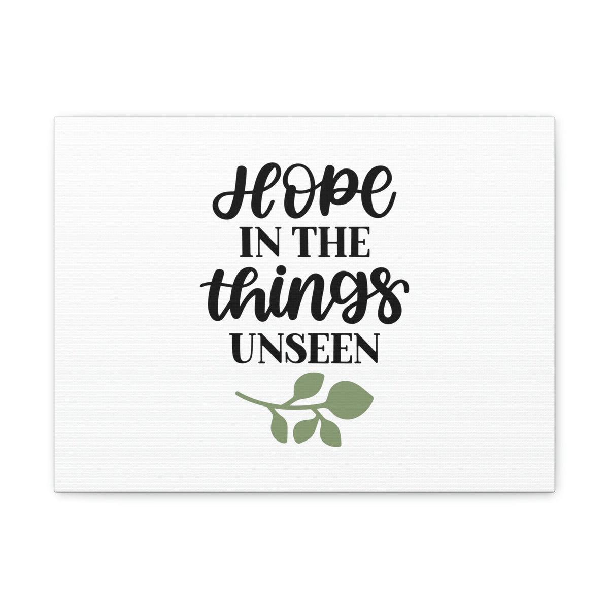 Scripture Walls Hope In The Things Unseen Hebrews 11:1 Christian Wall Art Bible Verse Print Ready to Hang Unframed-Express Your Love Gifts